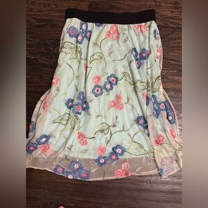Embroidered Lola skirt